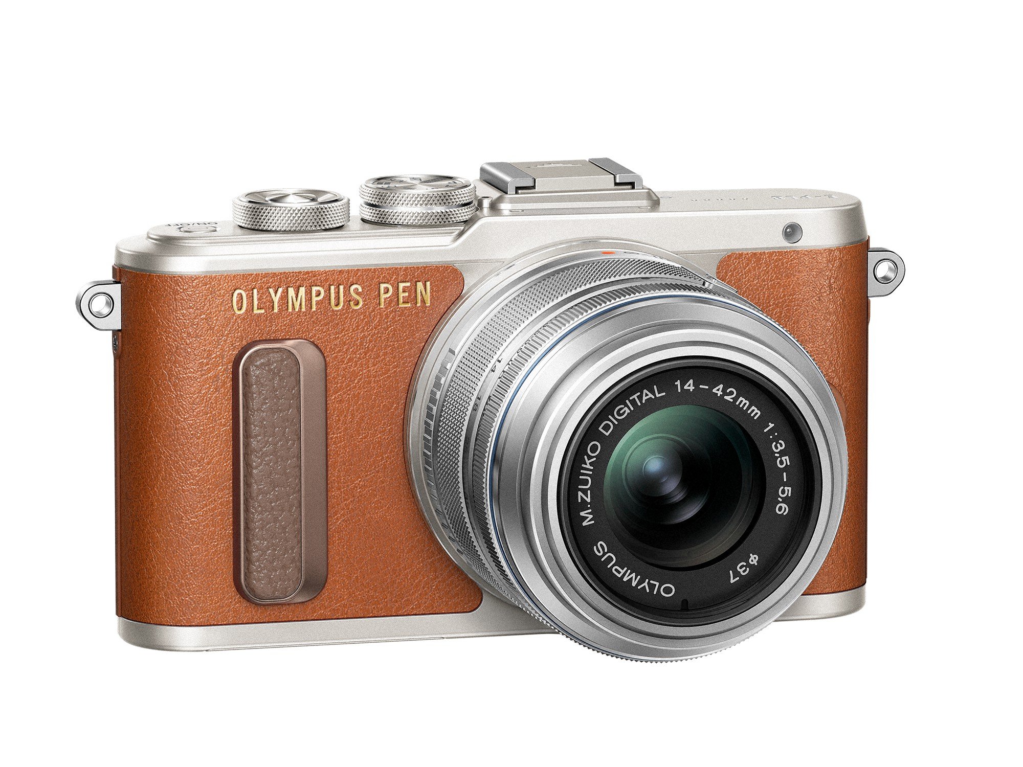 Amazon.com : OM SYSTEM Olympus Pen E-PL8 Brown Body with 14-42mm