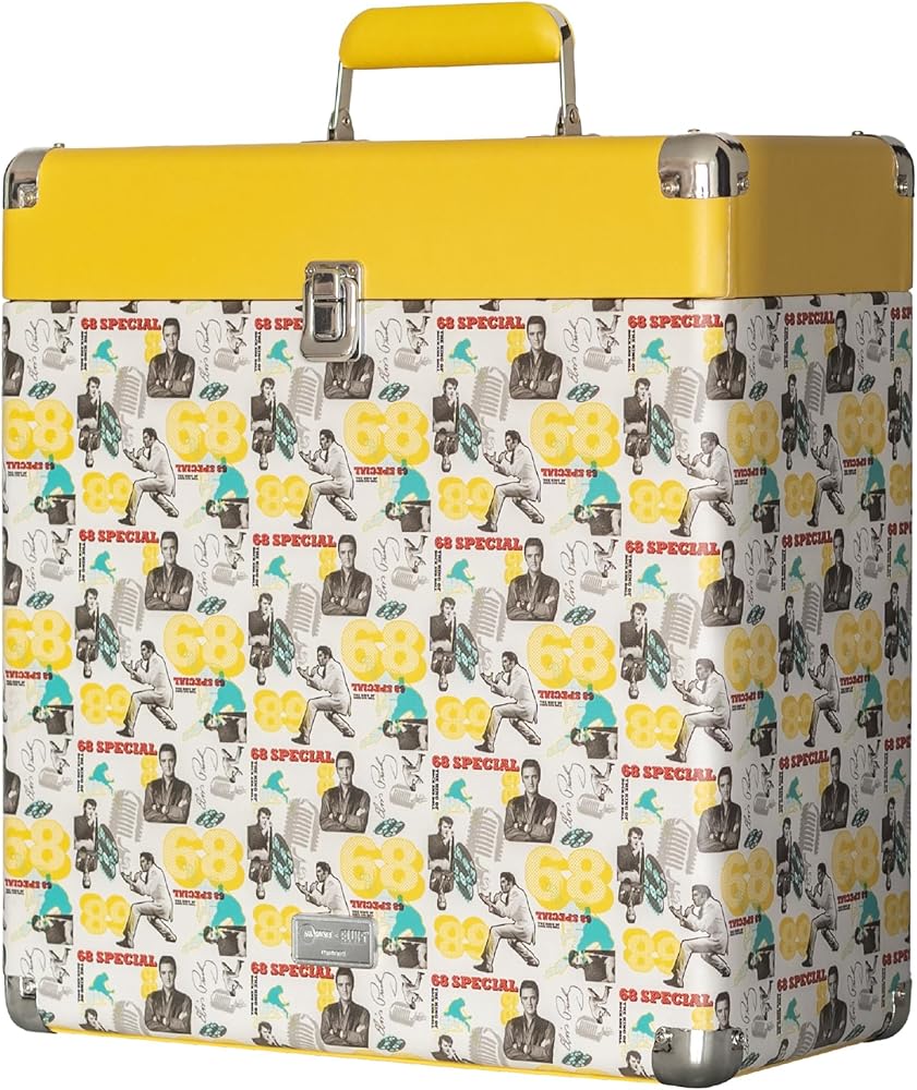 Amazon.com: arkrocket x ELVIS Vintage Vinyl Record Storage and