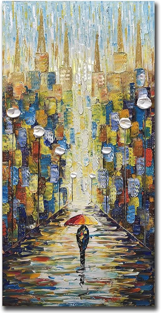 Amazon.co.jp: V-inspire 絵画 24 x 48インチ モダン抽象画