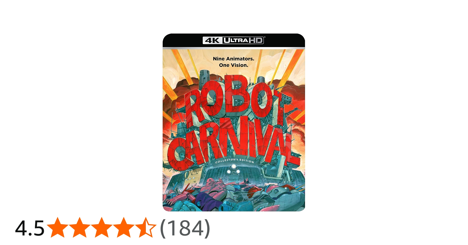 Amazon.co.jp | Robot Carnival 4K Ultra HD Blu-ray DVD・ブルーレイ