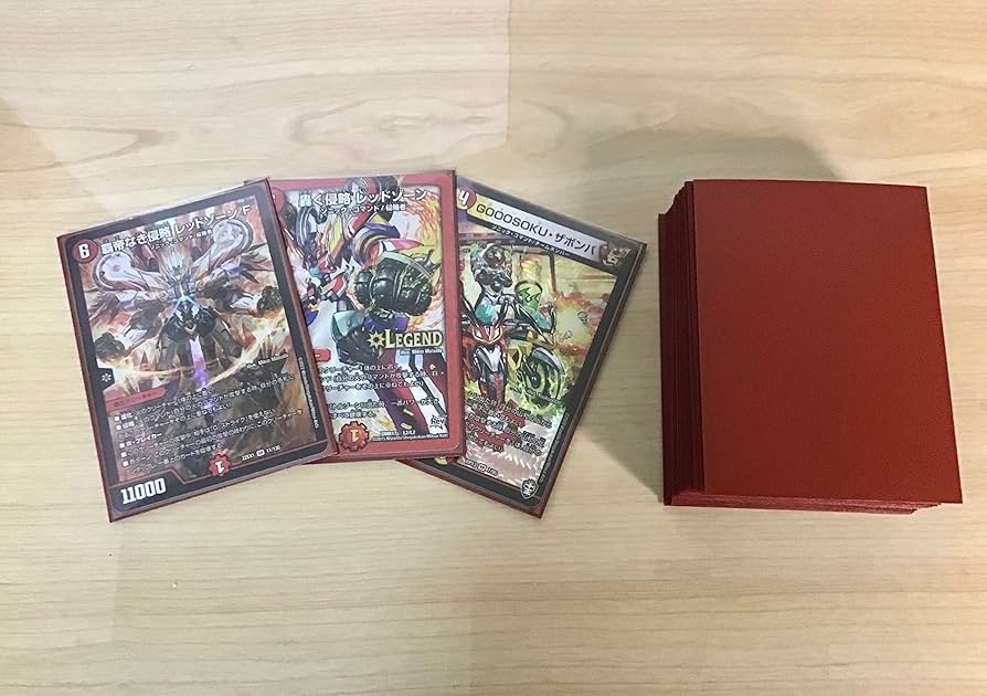 Amazon | 本格構築 赤白バイク デッキ＆二重スリーブ レッドゾーンZ