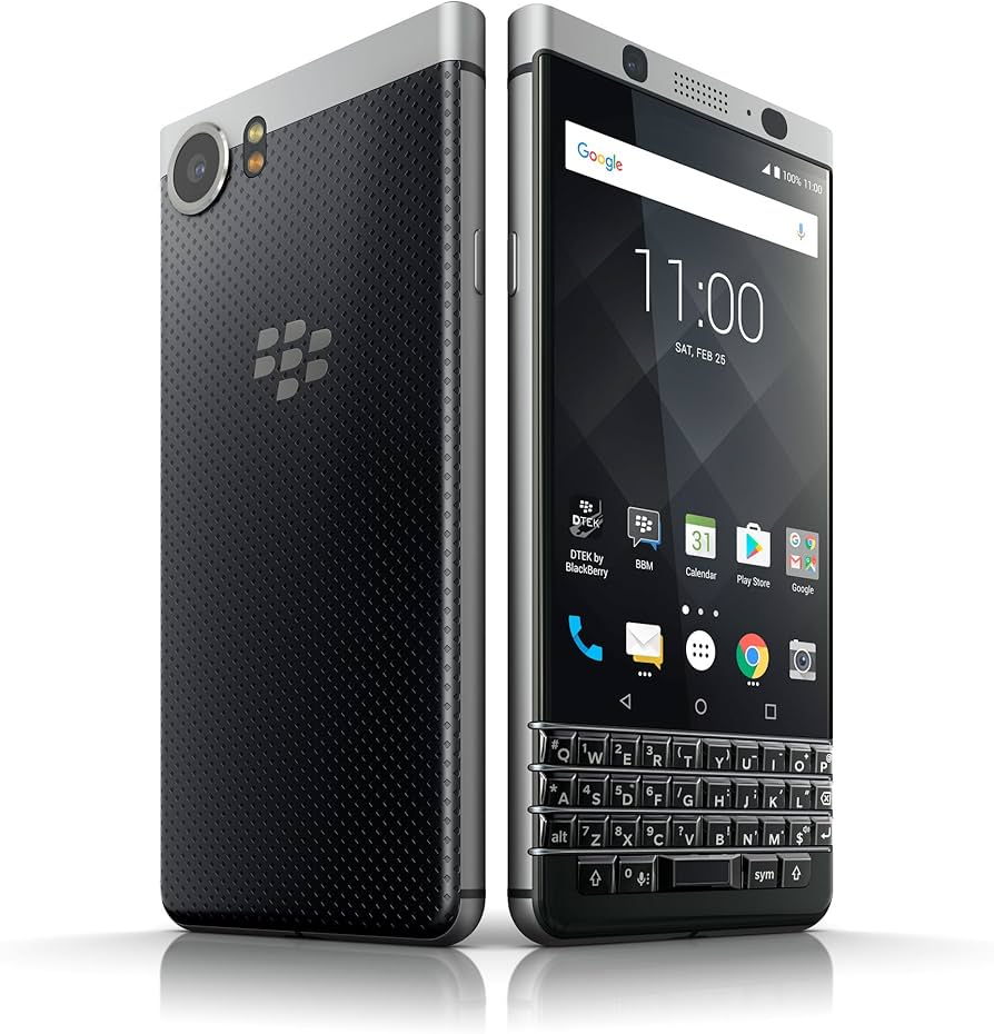 Amazon | BlackBerry KEYone Black/Silver 32GB 【日本正規代理店品