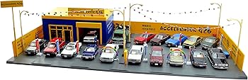 Amazon | トミカラマ ヴィンテージ 04c 1/64 中古車店 アクセル426