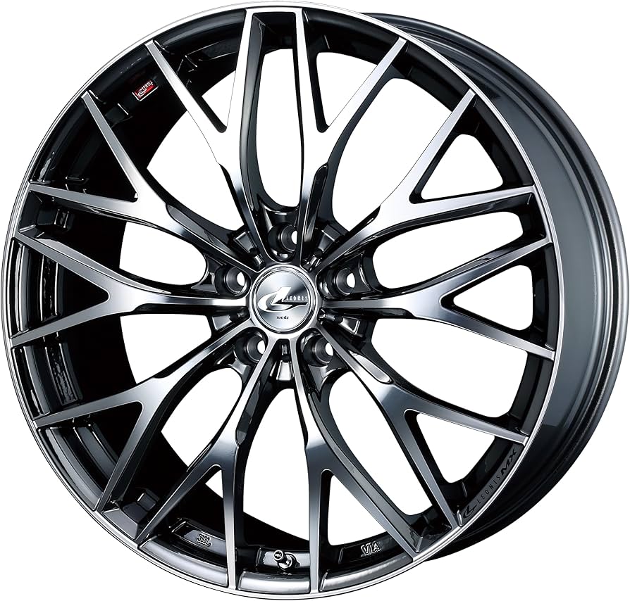 Amazon.co.jp: Weds LEONIS MX 18インチ 5H PCD100 7.0J +47 BMCMC