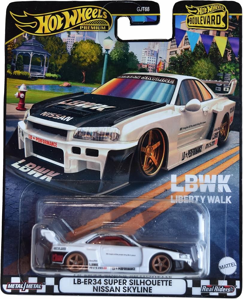 Amazon | Hot Wheels LB-ER34 スーパーシルエット 日産 スカイライン