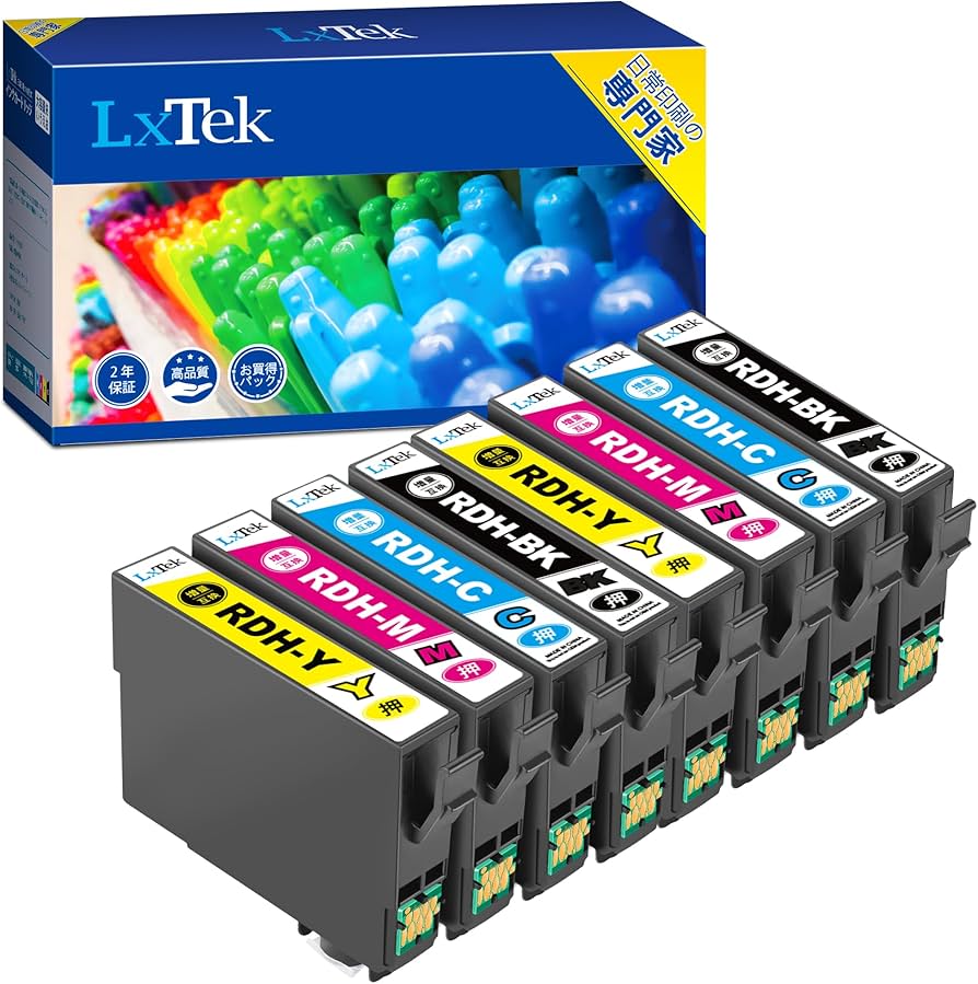 Amazon.co.jp: 【LxTek】Epson用 PX-048A PX-049A インク RDH-4CL