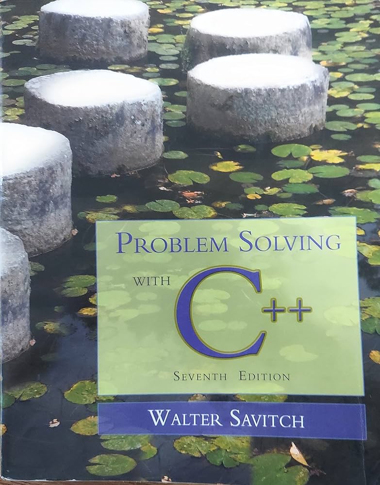 Amazon.com: Problem Solving with C++: 9780321531346: Savitch