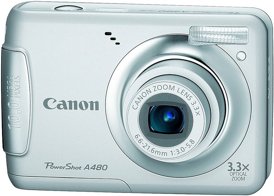 Amazon.com : Canon PowerShot A480 10 MP Digital Camera with 3.3x