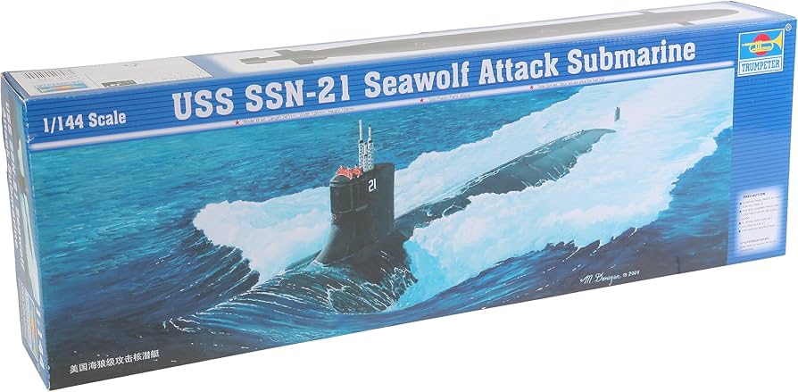 Amazon | トランペッター 1/144 米海軍 SSN-21 攻撃型潜水艦シーウルフ
