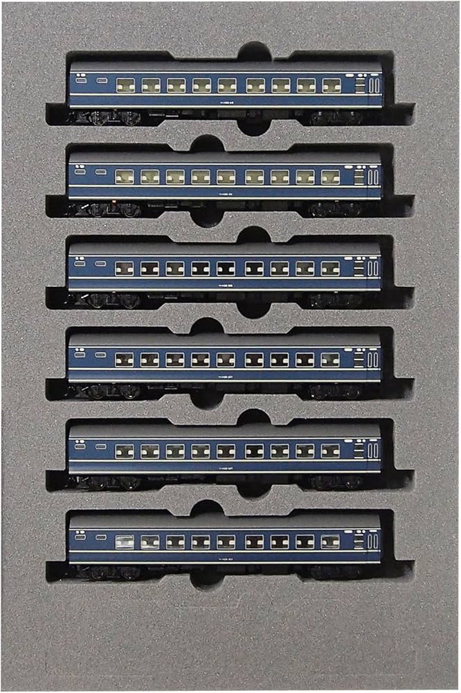 Amazon | カトー Nゲージ 10-1353 20系寝台客車 ナハネ20 6両増結
