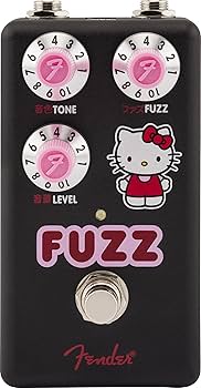 Amazon | Fender/Fender x Hello Kitty Black Fuzz Pedal ファズ