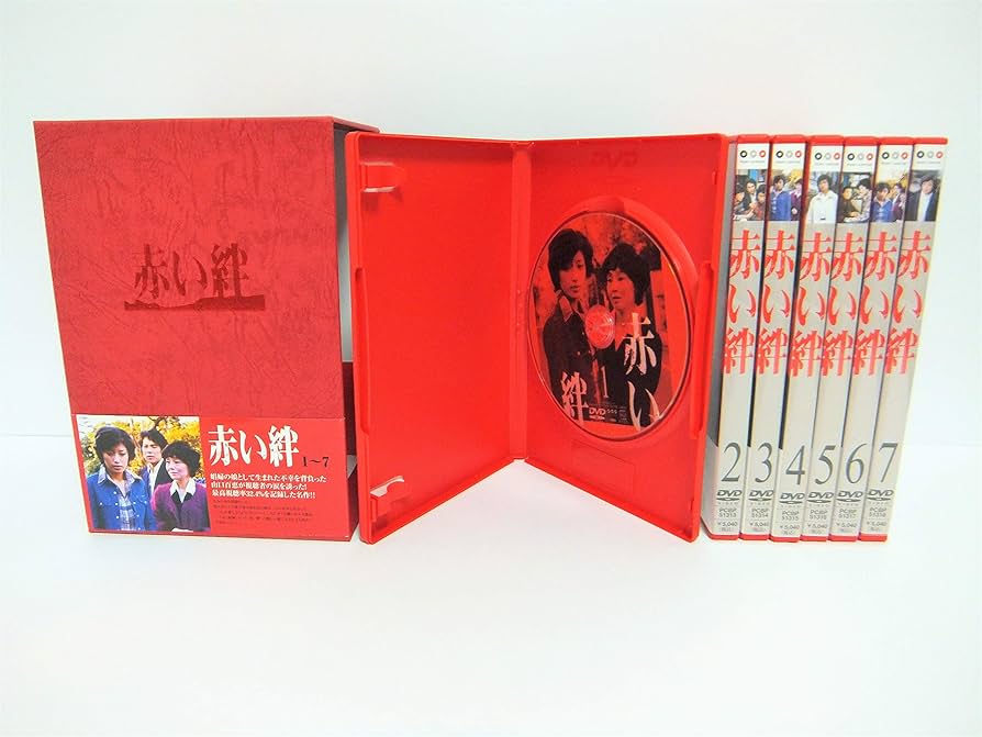 Amazon.co.jp: 赤い絆 DVD BOX : 山口百恵, 国広富之, 左幸子, 石立