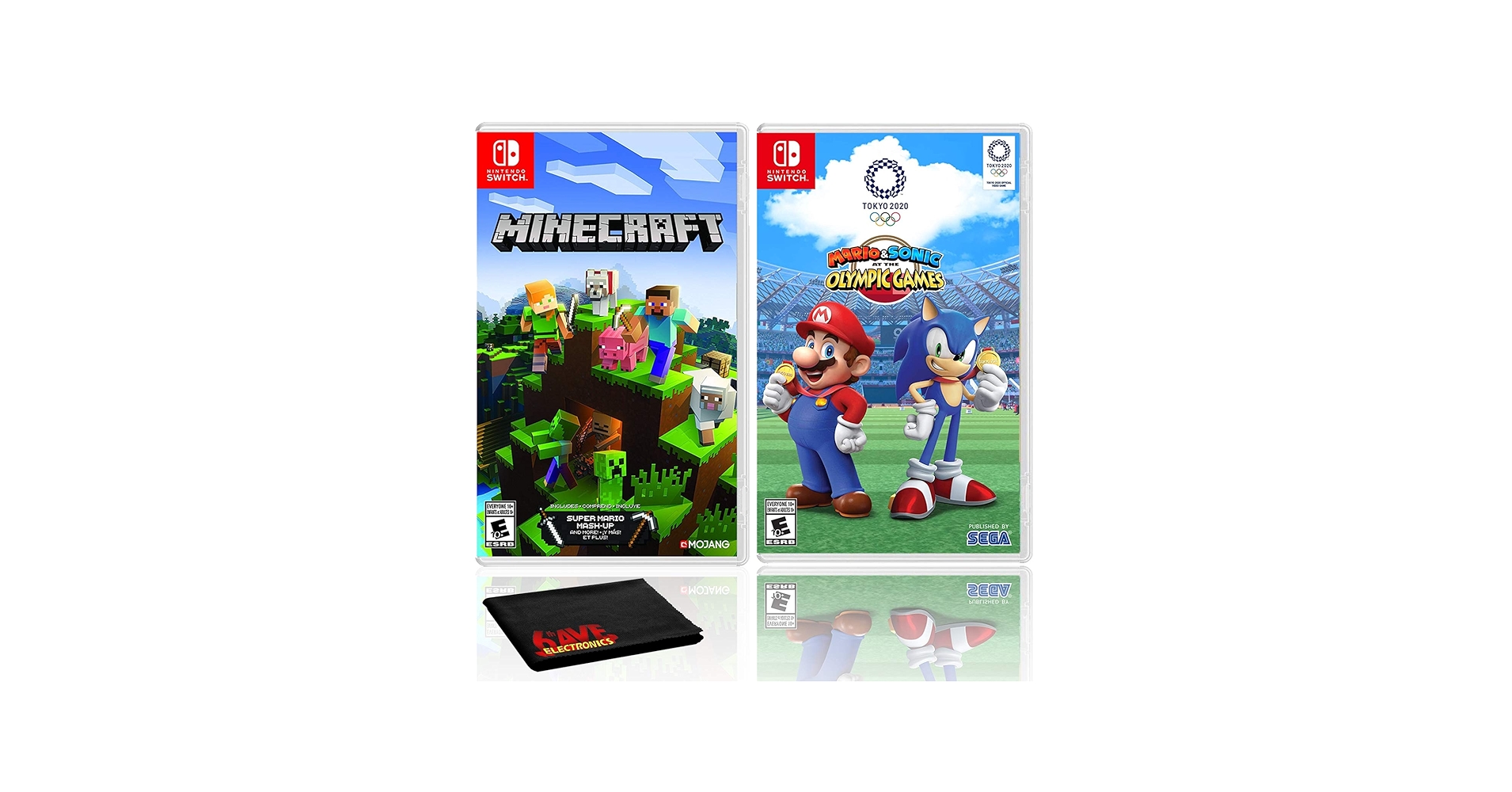 Amazon.com: Minecraft + Mario and Sonic at the Olympic Games Tokyo