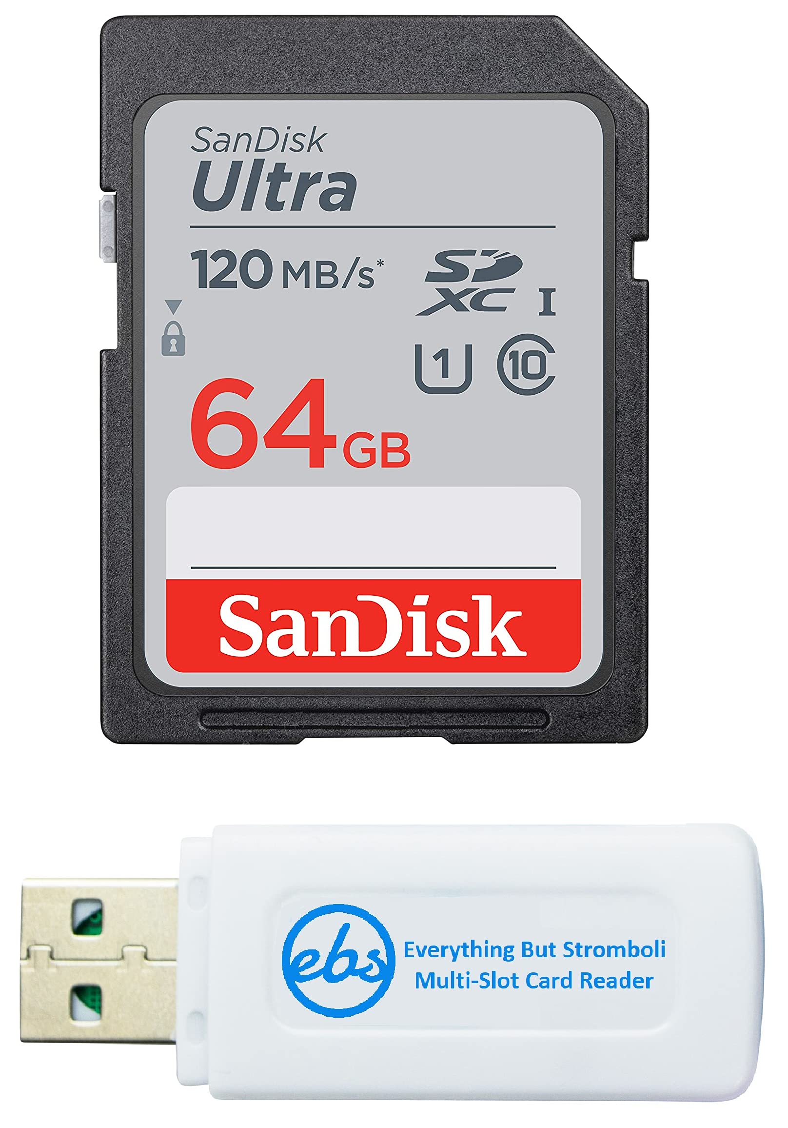 Amazon | SanDisk 64GB SDXC SD Ultra Memory Card Works with Sony