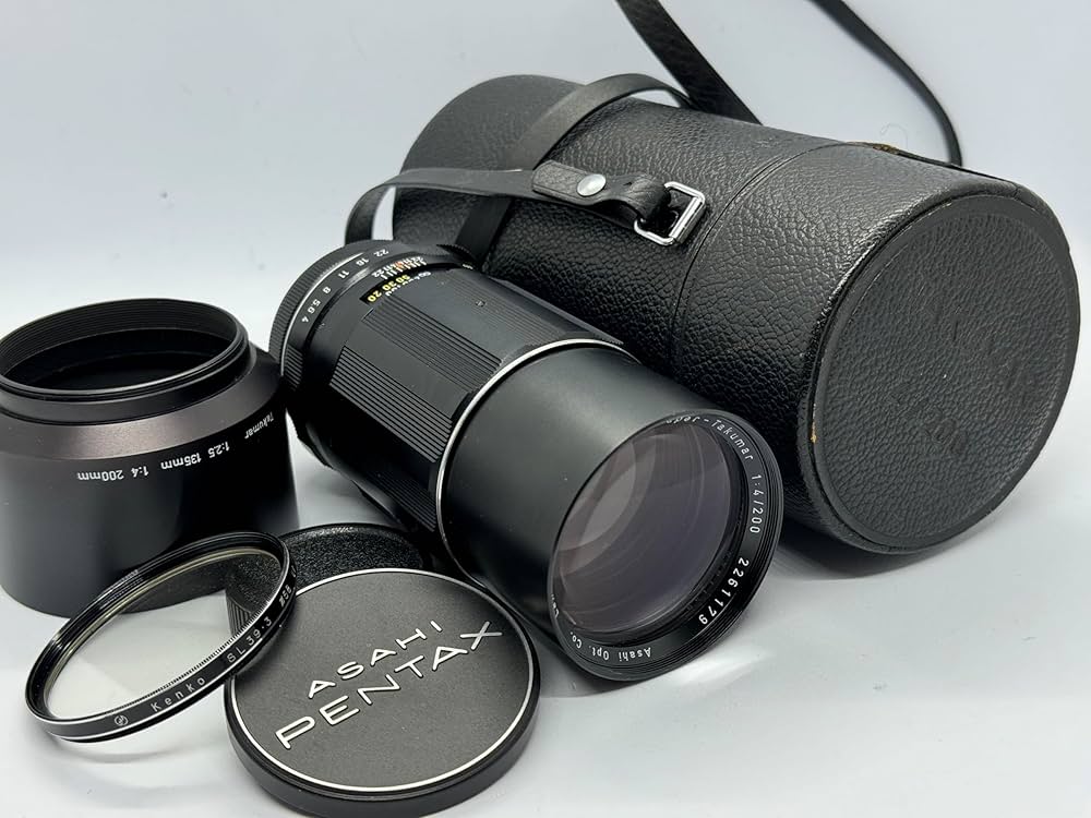 Amazon | PENTAX SUPER-TAKUMAR 200mm F4 M42 | second hand | 一眼