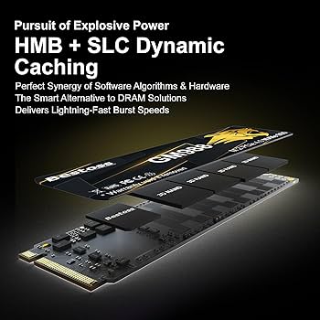 Amazon.com: M.2 2280 NVMe SSD 4TB Internal PCIe Gen4, Up to 7300MB