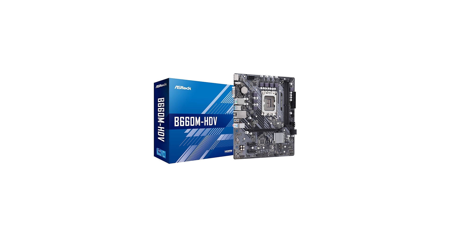 Asrock B660M-HDV【訳あり/保証あり】 ASRock アスロック B660M-HDV
