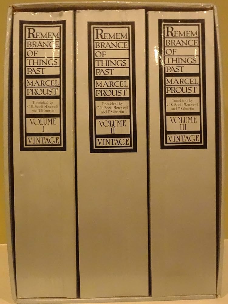 Amazon.co.jp: Remembrance of Things Past: 3 Volume Set : 本