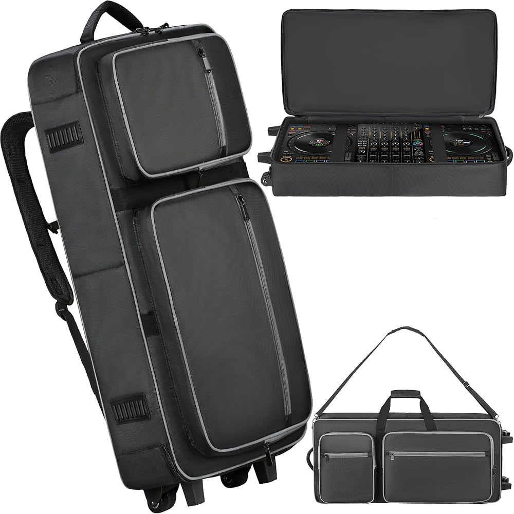 Amazon.com: DJ Controller Case with Wheels Compatible with DDJ