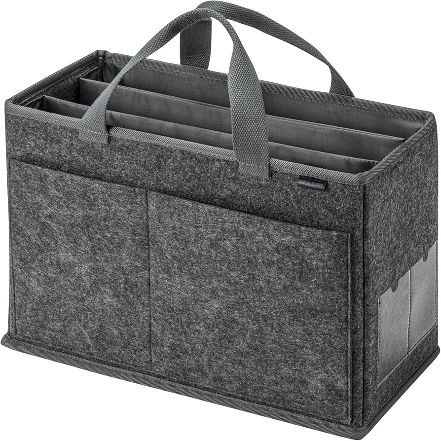 Amazon.co.jp: サンワサプライ フェルトBOXバッグ（ブラック） BAG