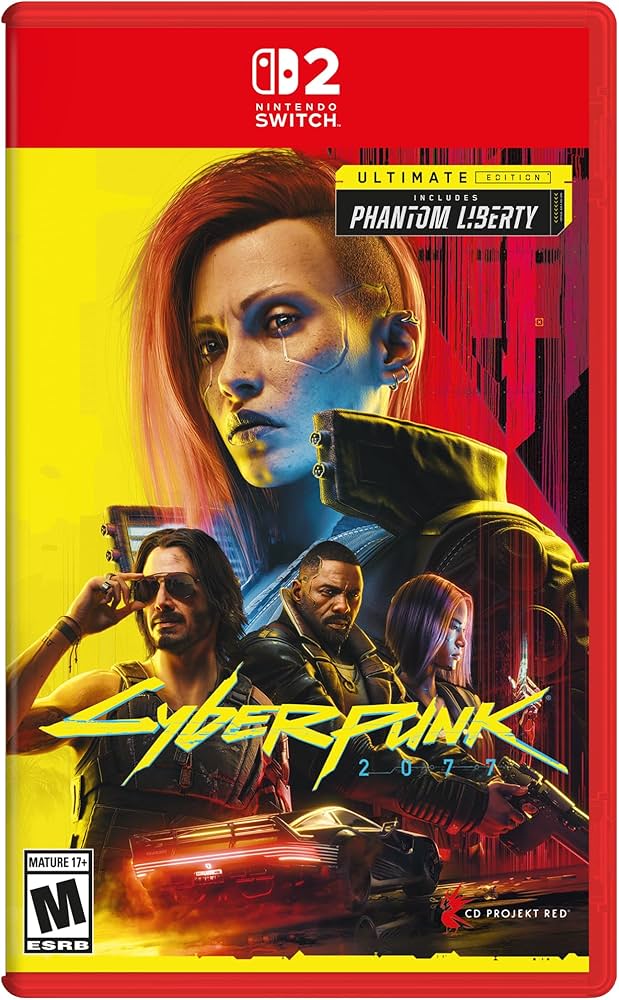 Amazon.com: Cyberpunk 2077: Ultimate Edition- Nintendo Switch 2