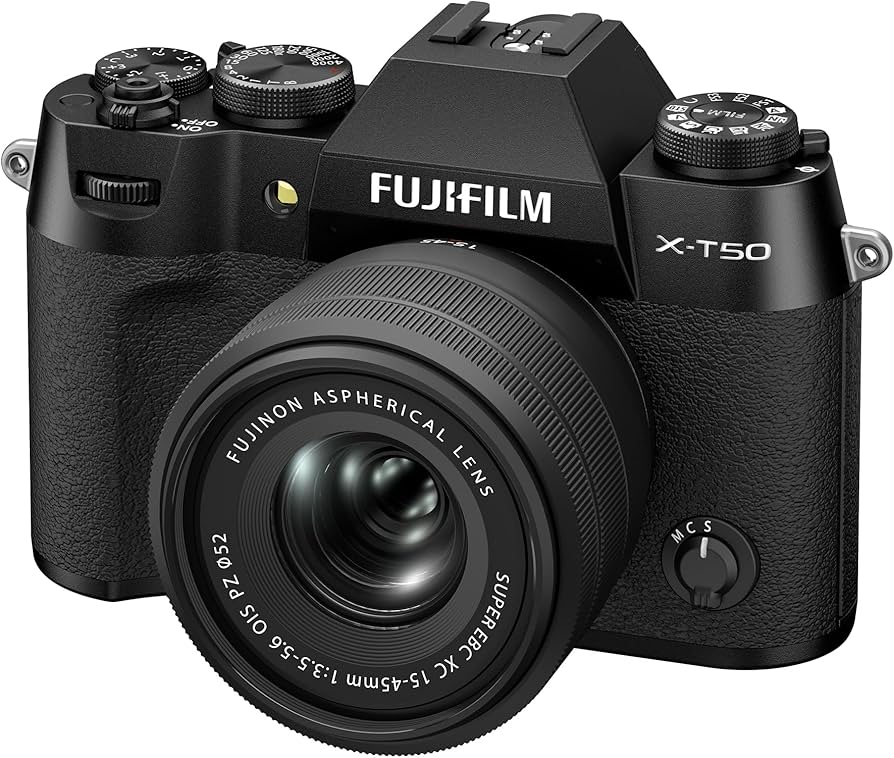 Amazon.com : Fujifilm X-T50 Mirrorless Digital Camera XC15-45mmF3