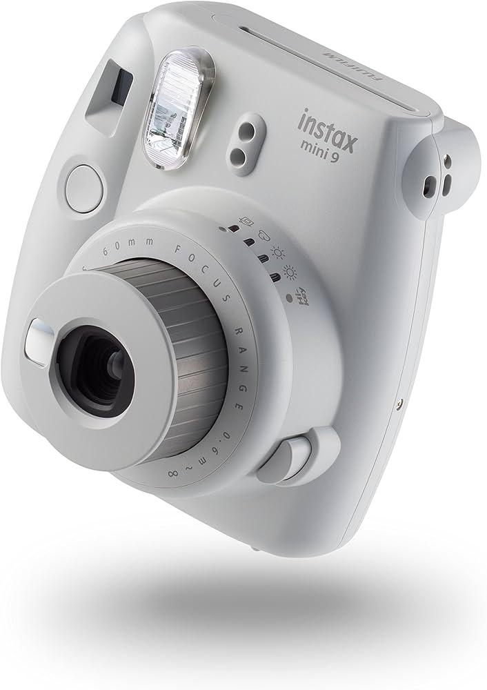 Amazon.com : instax Mini 9 Camera with 10 Shots - Smoky White
