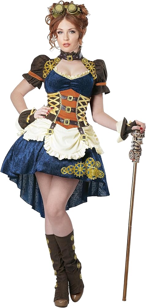 Amazon.co.jp: スチームパンク 衣装 パンク ファンタジー 大人用