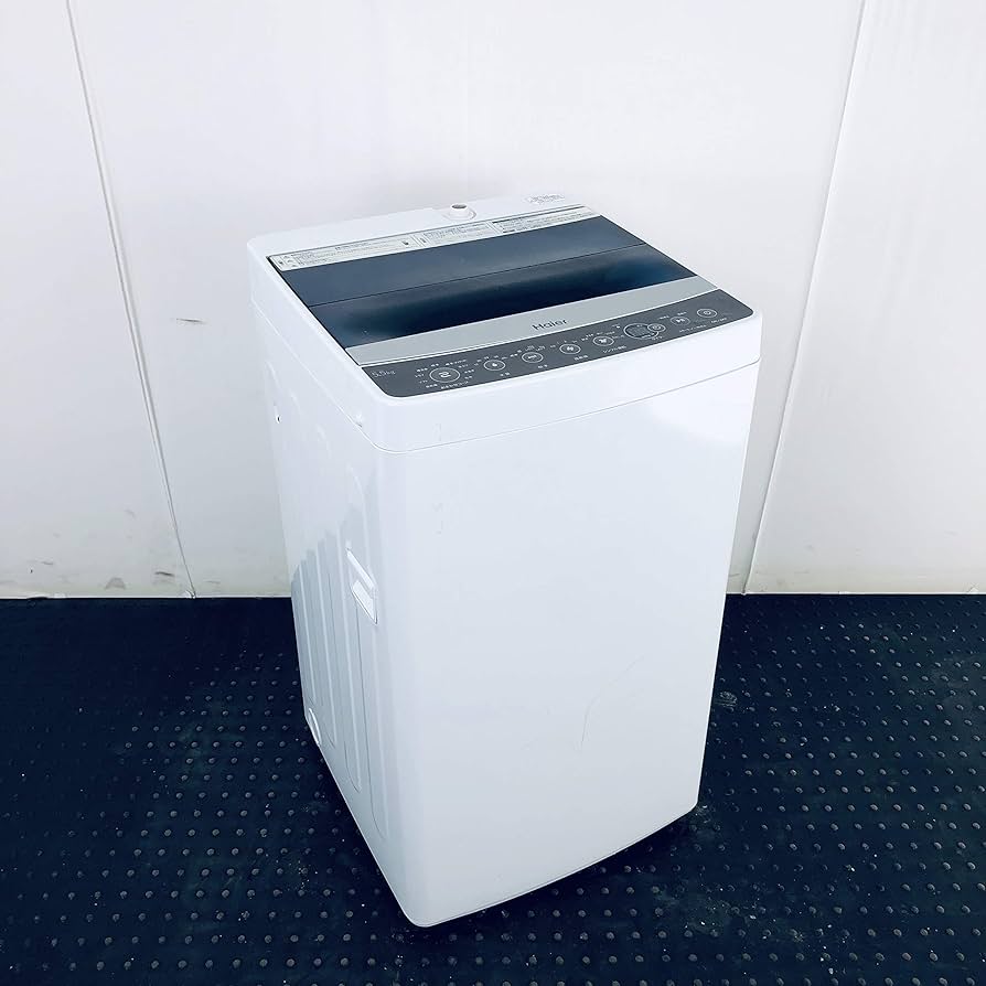 Amazon.co.jp: ハイアール 5.5kg 全自動洗濯機 ブラックHaier JW-C55A
