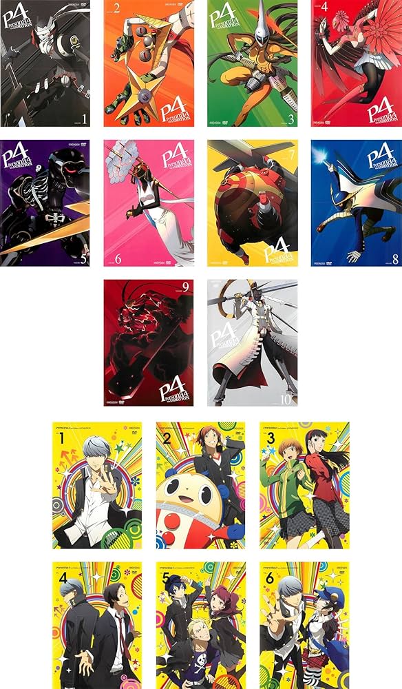 Amazon.co.jp: ペルソナ4 the ANIMATION 全10巻 + ザ・ゴールデン 全6