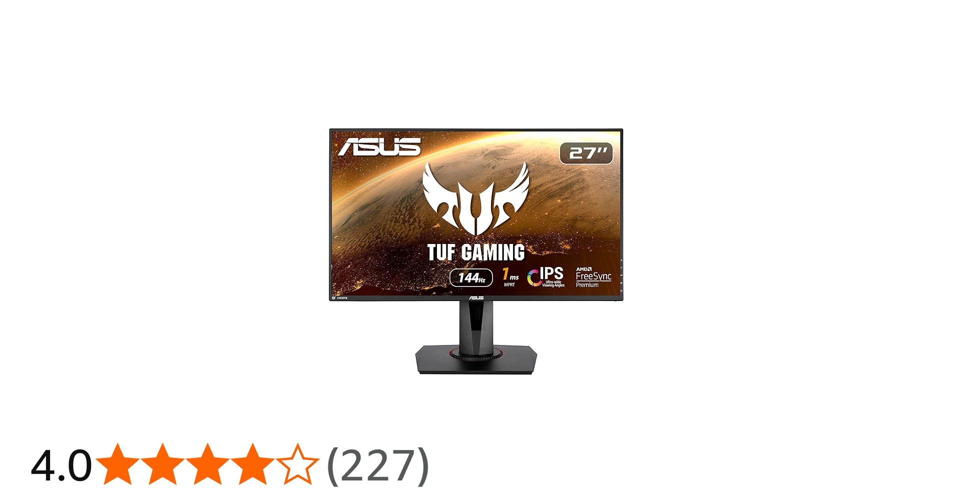 Amazon.co.jp: ASUS ゲーミングモニター VG279Q 27インチ/フルHD/144Hz
