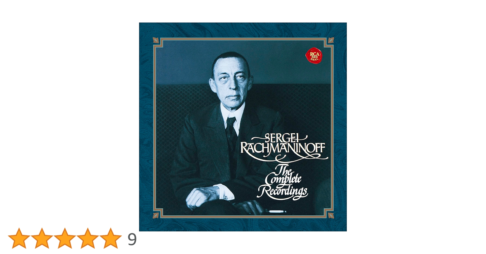 初期盤 10枚組】セルゲイ・ラフマニノフ 全録音集 初期盤 10枚組