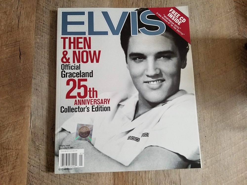 Elvis Then & Now Official Graceland 25th Anniversary Collector's