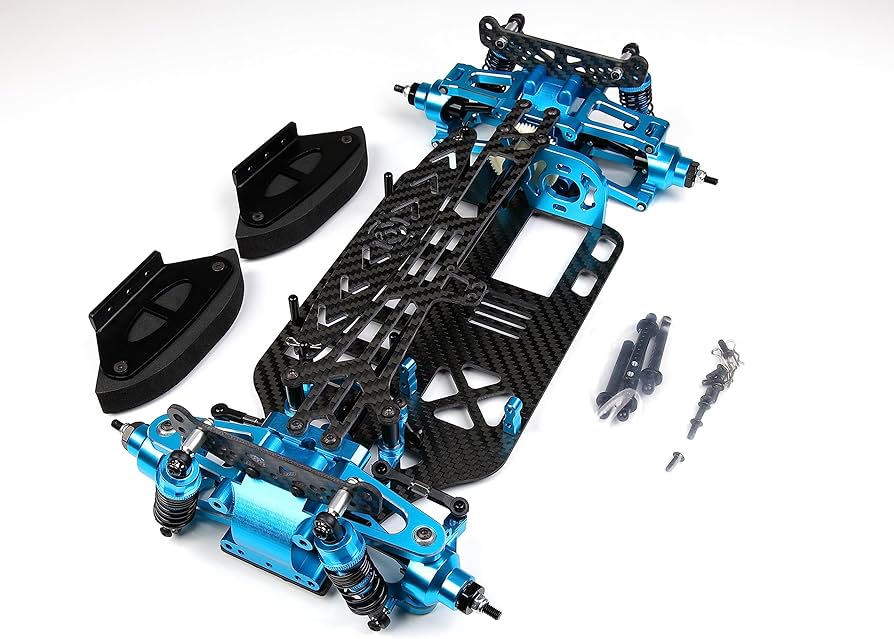 Amazon.co.jp: TT-01 CNCアルミニウムカーボンファイバーフレーム