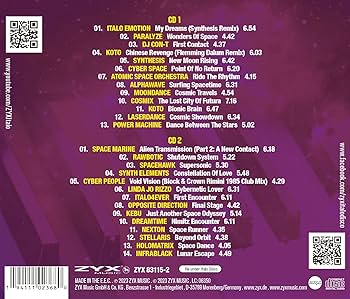 Laserdance, Koto, Kebu, Italo Emotion, Synthesis, Cyber Space