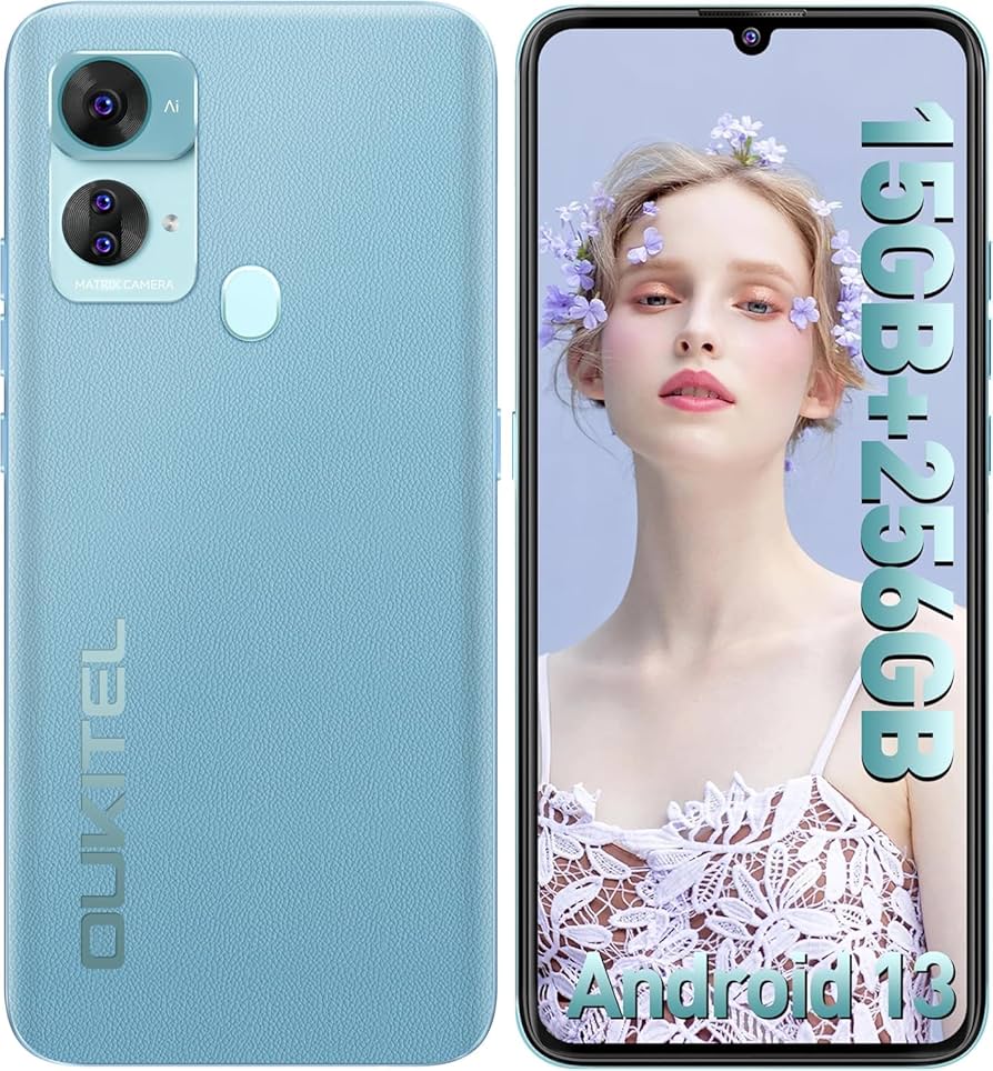 Amazon | OUKITEL C33 SIMフリー スマホ 本体 15GB+256GB拡張可能