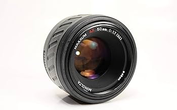 Amazon.com : Minolta AF 50mm F1.7 RS Full frame Lens : Electronics
