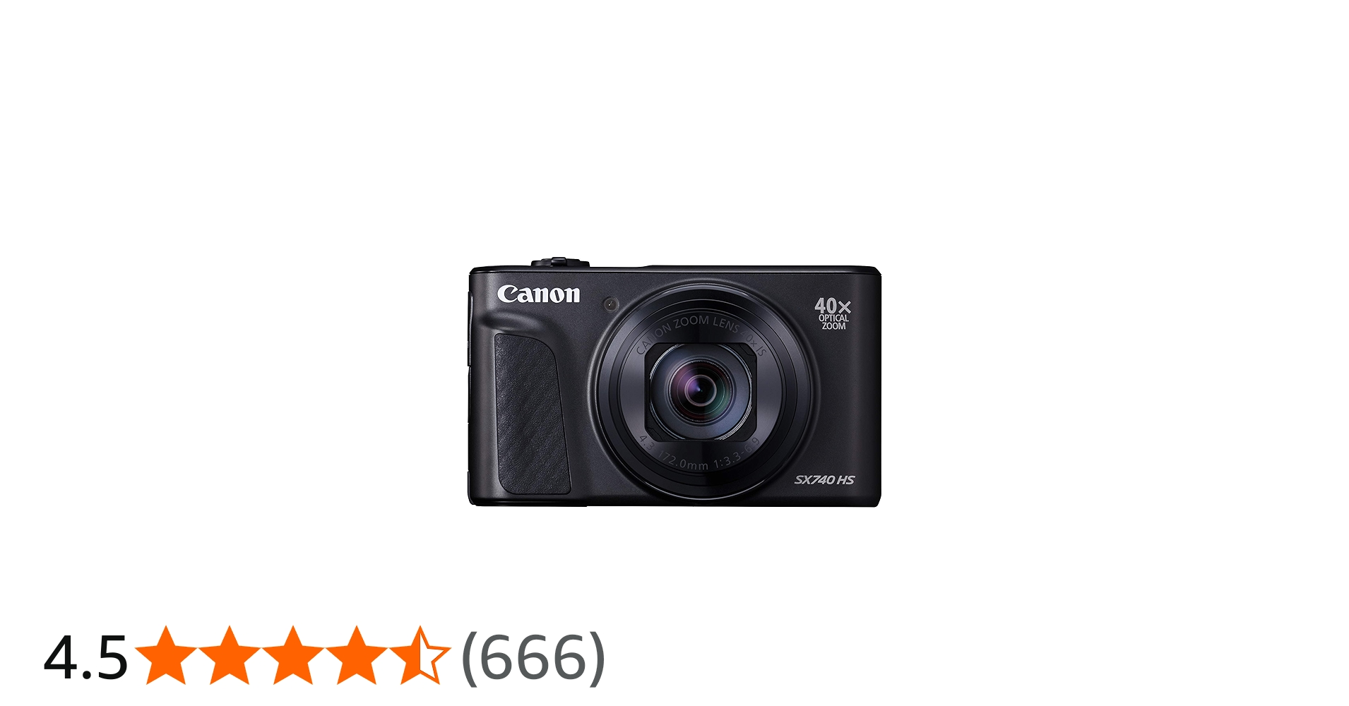 Amazon | Canon コンパクトデジタルカメラ PowerShot SX740 HS