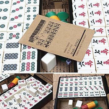 Amazon.co.jp: 大きい 麻雀牌 36mm 麻雀セット 収納ボックス付き 麻雀