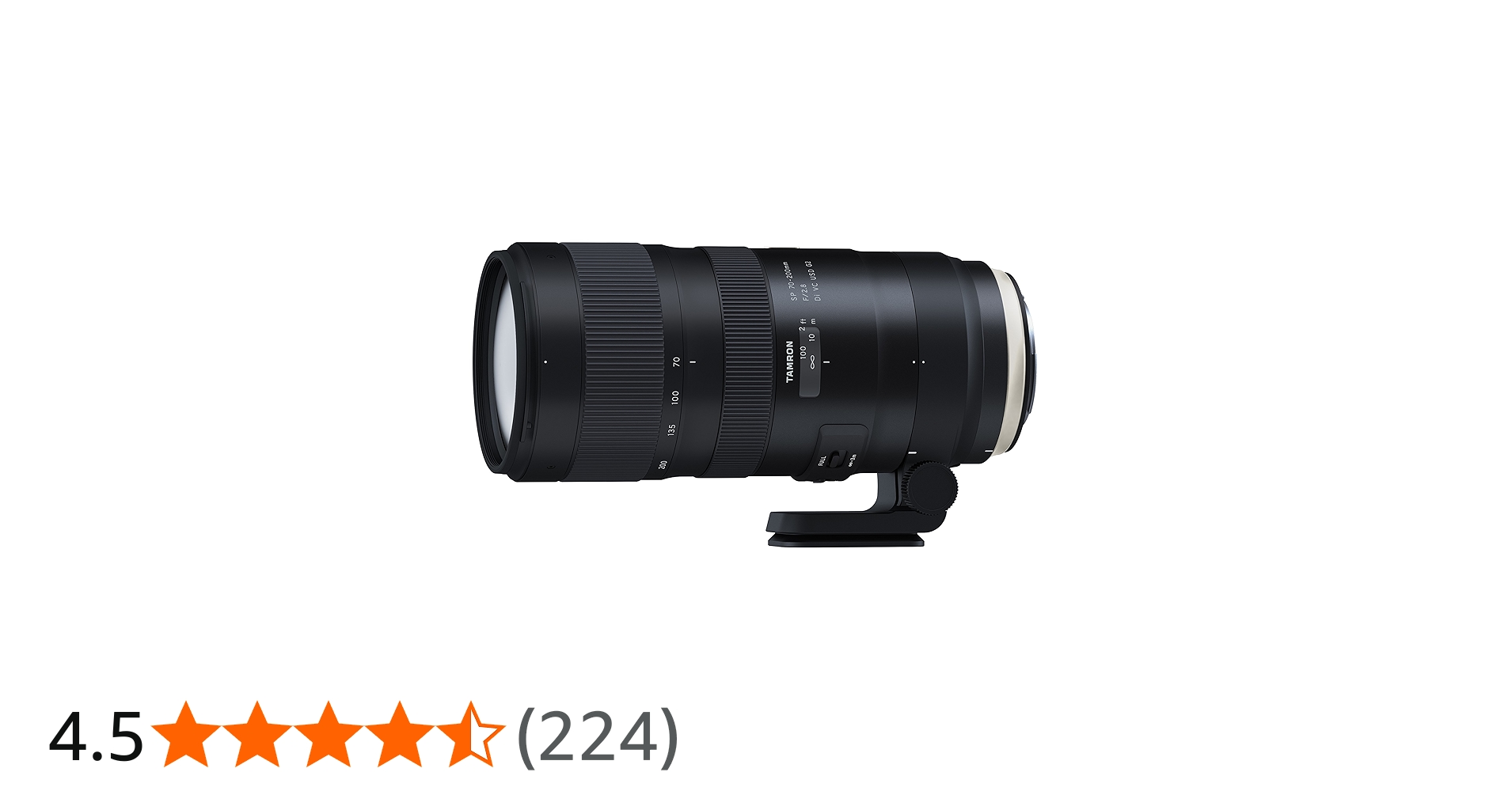 TAMRON SP 70-200mm F/2.8 Di VC USD G2 Lens for Canon DSLR Camera