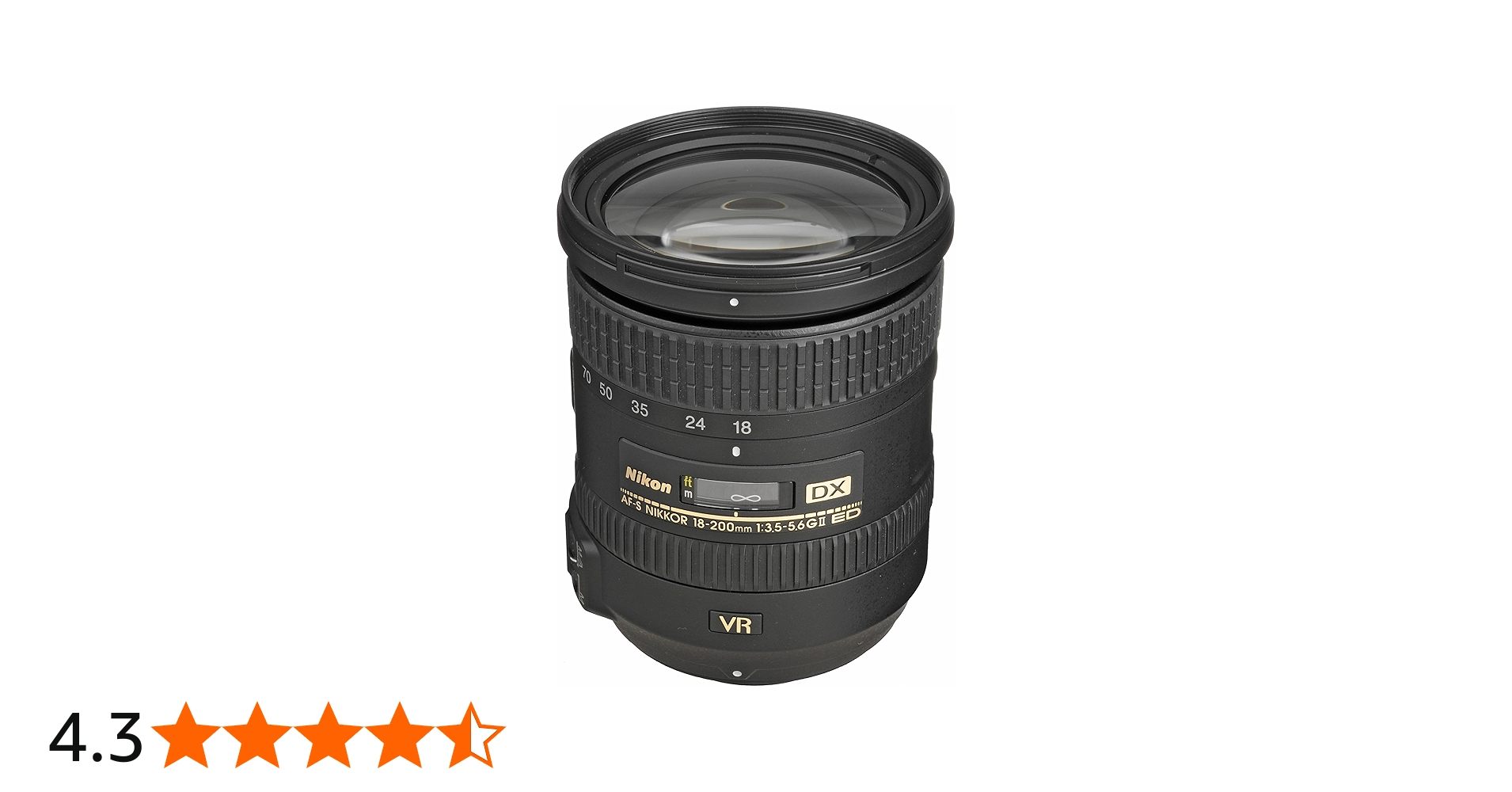 Amazon.co.jp: Nikon AF-S DX NIKKOR 18-200mm f/3.5-5.6G ED VR II