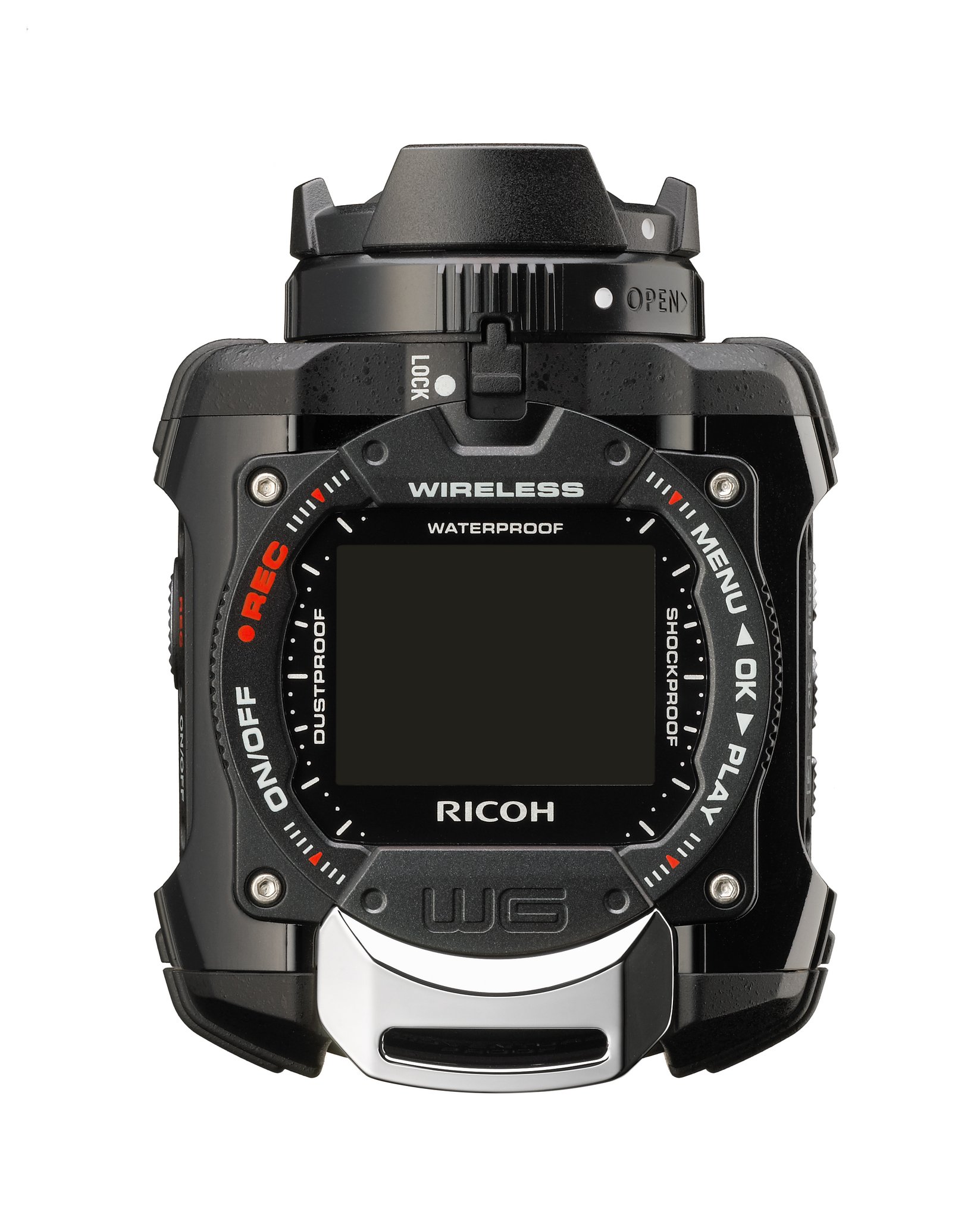 Ricoh WG-M1 Waterproof Action Video Camera with 1.5-Inch LCD