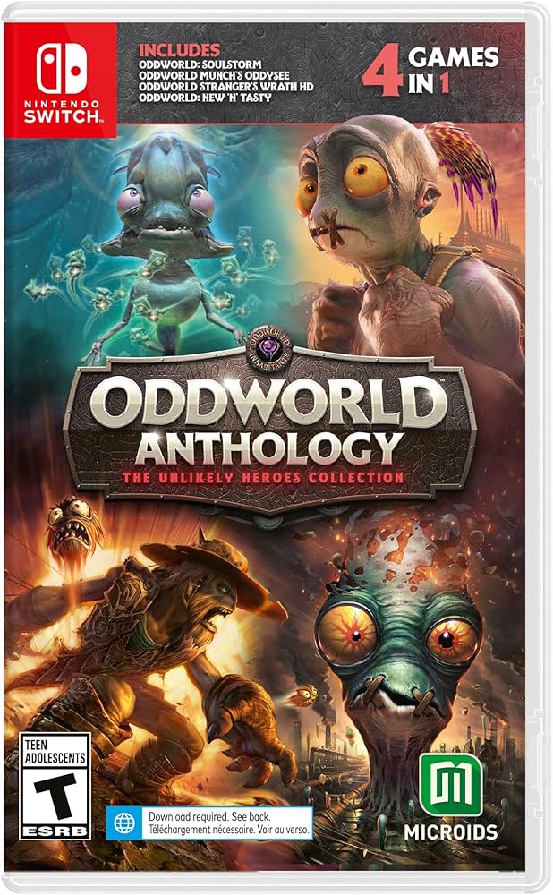 Amazon.com: Oddworld Anthology: The Unlikely Heroes Collection