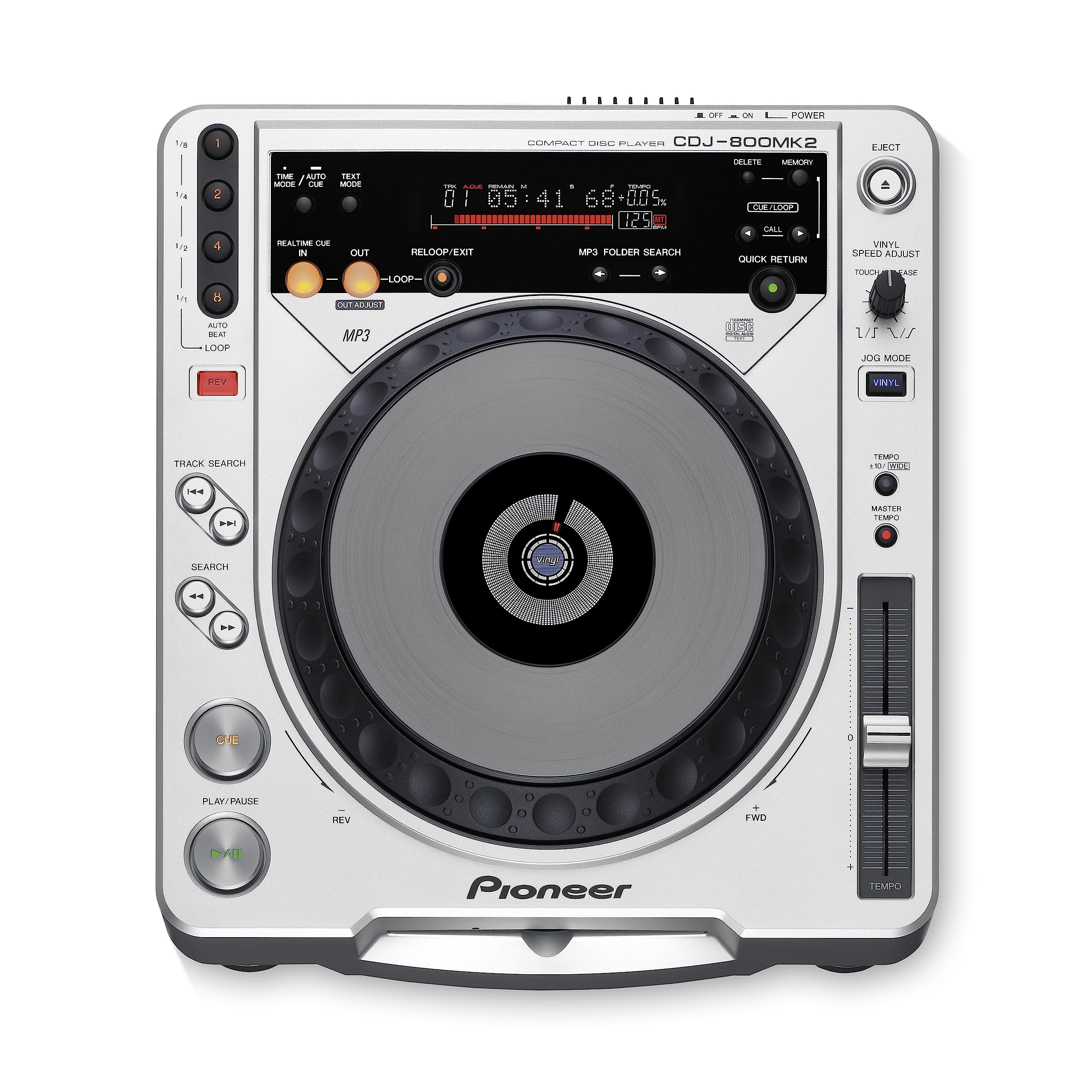 Amazon.co.jp: PIONEER CDJ-800MK2 パイオニア DJ用CDプレイヤー