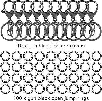 Amazon.com: 10pcs Lobster Claw Clasps Keychain for Jewelry Making