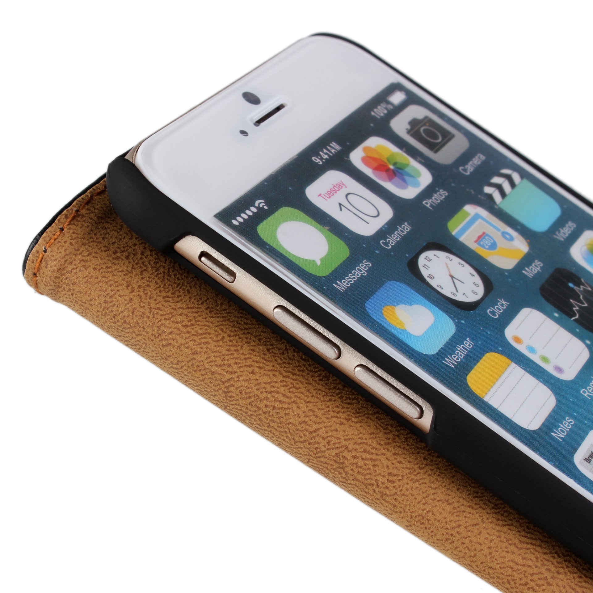 Amazon | iphone 6 / iphone 6sケース Cavor 本革ケース[ウォレット