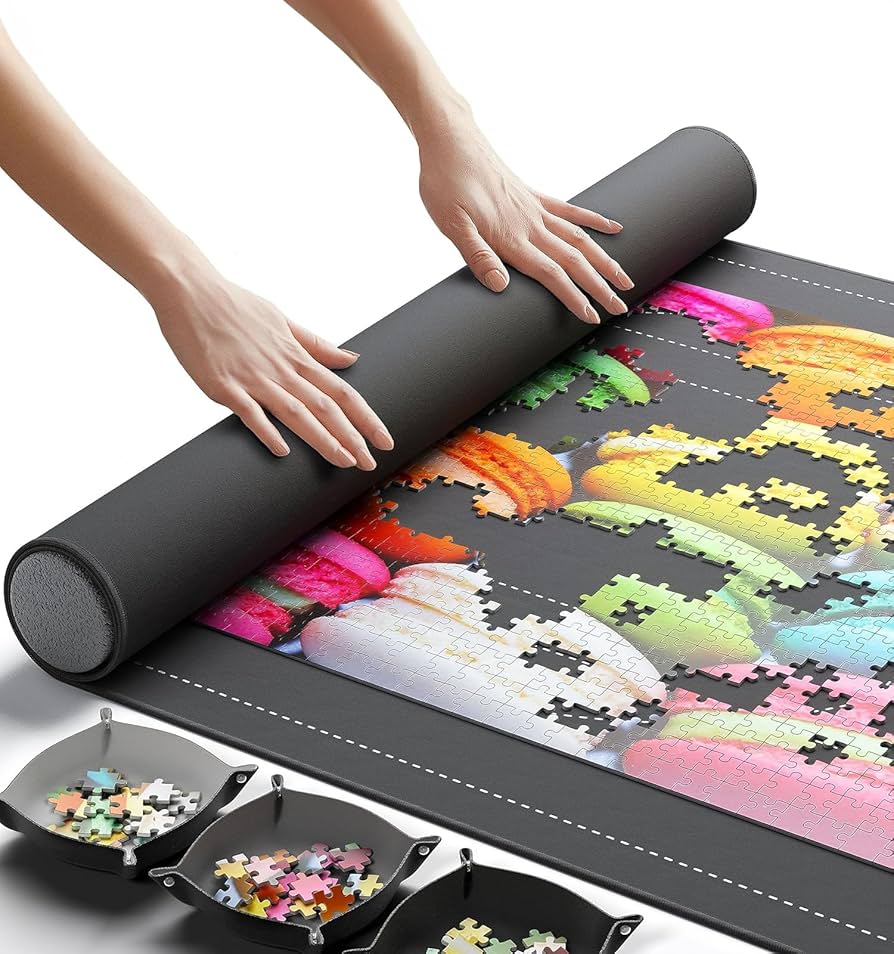 Amazon.com: The Original Newverest Jigsaw Puzzle Mat Roll Up