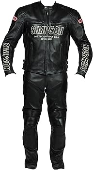 Amazon | シンプソン(SIMPSON) レザーパンツ BK LW SLP-3111 | パンツ
