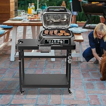 Amazon.com: EasiBBQ Foldable Grill Stand for Ninja Outdoor