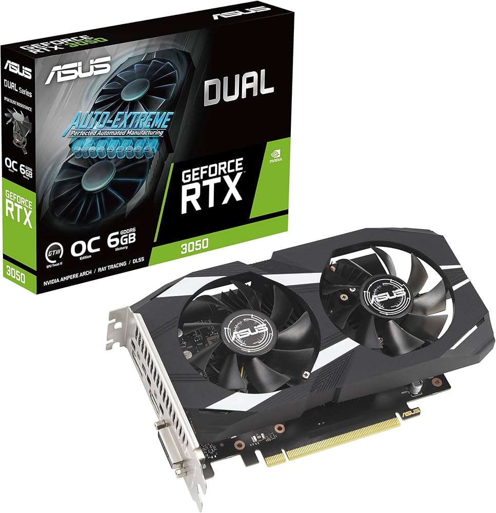 Amazon | ASUS Dual NVIDIA GeForce RTX 3050 6GB OCエディション